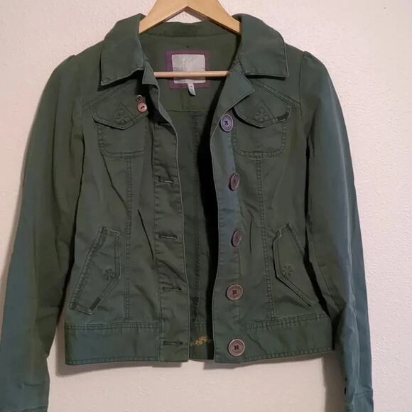Tildon army green jacket size Small - Picture 7 of 8